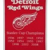 Winning Streak Catalog Detroit Red Wings Dynasty Banner