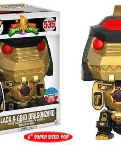 Black & Gold Dragonzord 535 - Mighty Morphing Power Rangers - Funko Pop