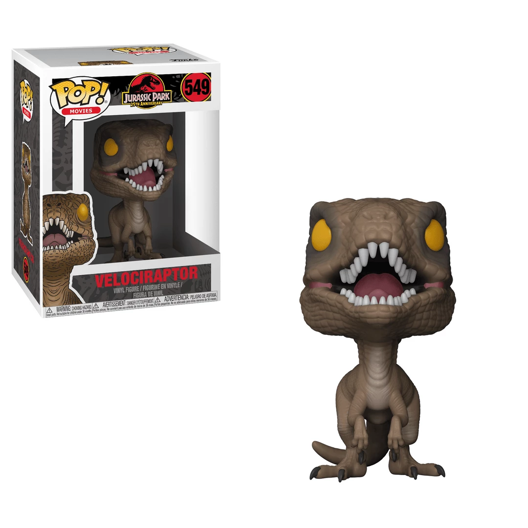 Velociraptor 549 - Jurassic Park - Funko Pop 1 Velociraptor 549 - Jurassic Park - Funko Pop